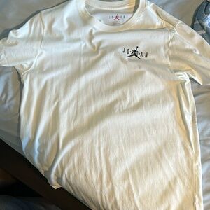 white jordan t shirt with graphic